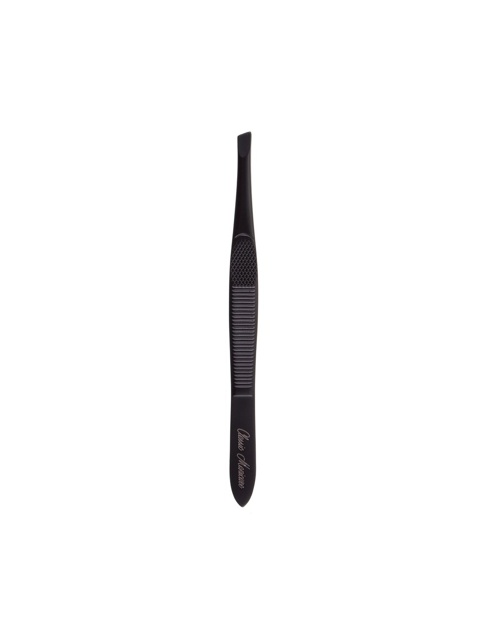 Pęseta kosmetyczna - skośna, teflonowa, długość 9 cm Pęseta kosmetyczna - skośna, teflonowa, długość 9 cm