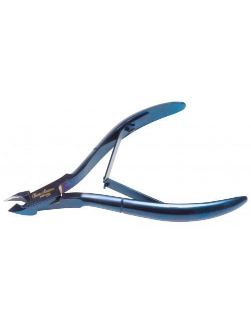 Cążki do skórek - Blue Cobalt -  ostrze 5 mm - Classic Manicure Solingen