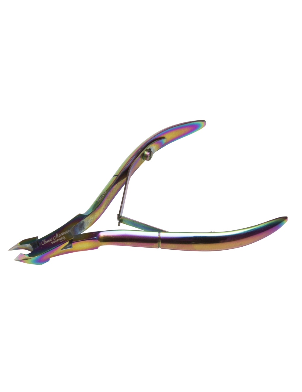 Cążki do skórek - Blue Cobalt -  ostrze 5 mm - Classic Manicure Solingen